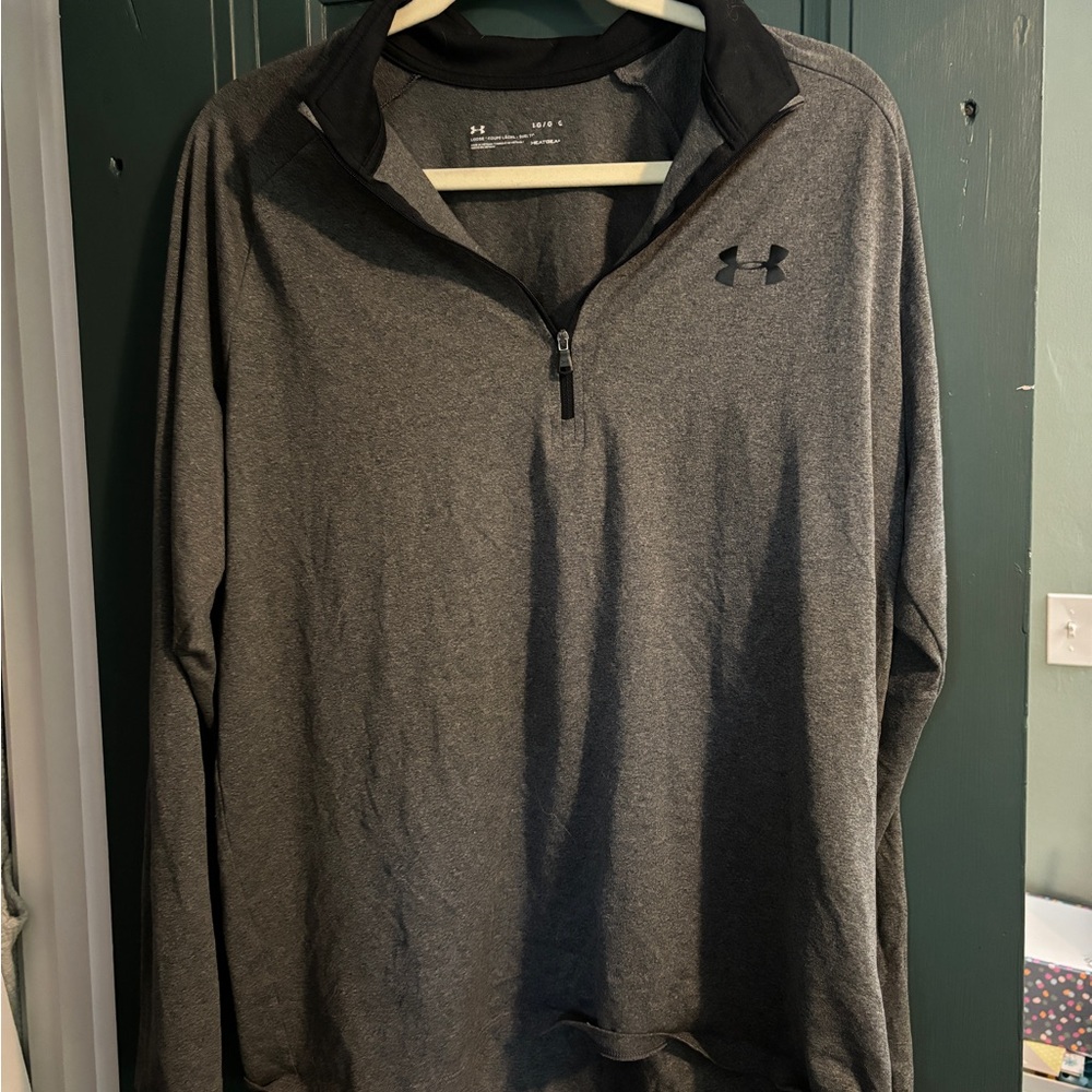 Under Armour Gray Quarter-Zip Pullover